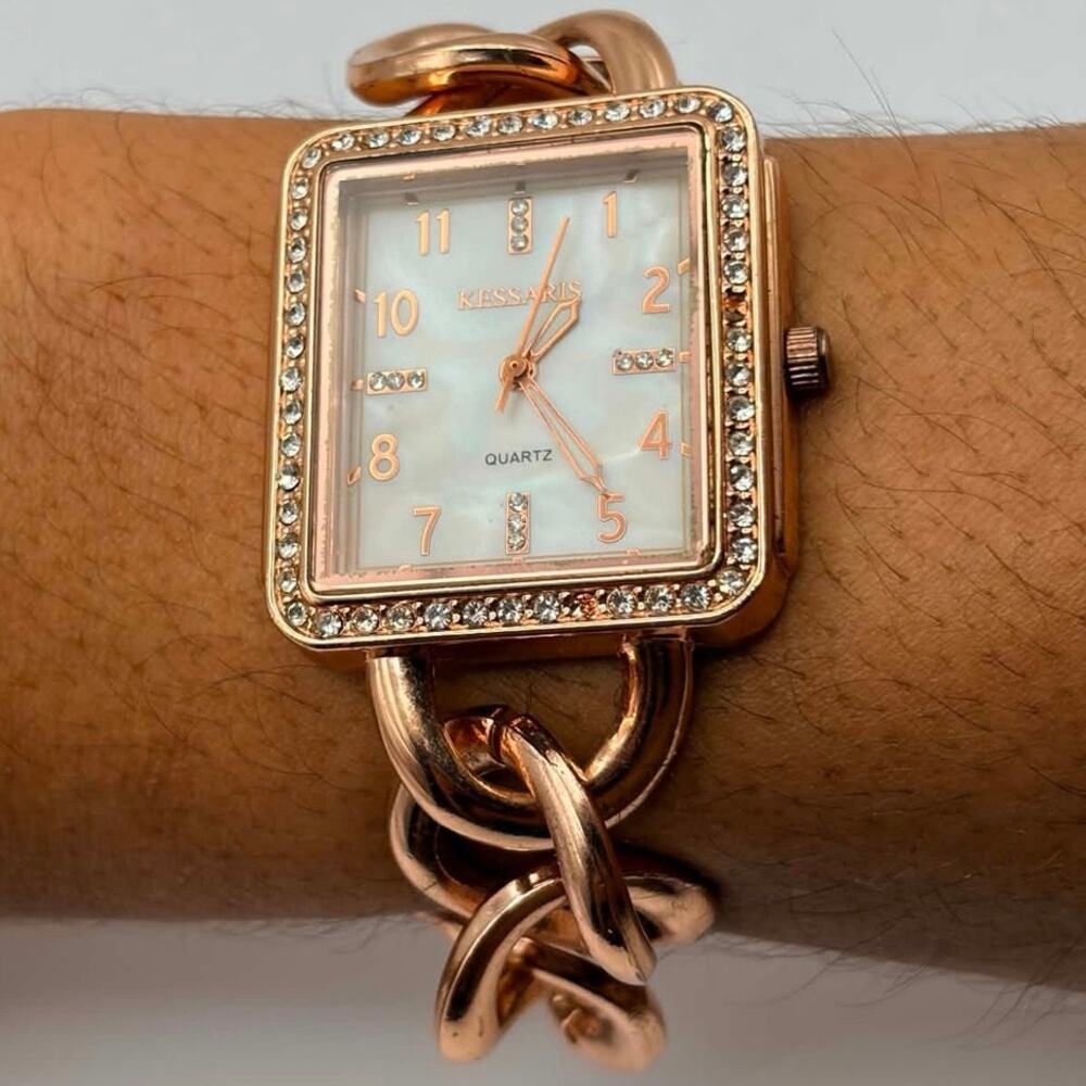 Rose Gold Chain Kessaris Watch